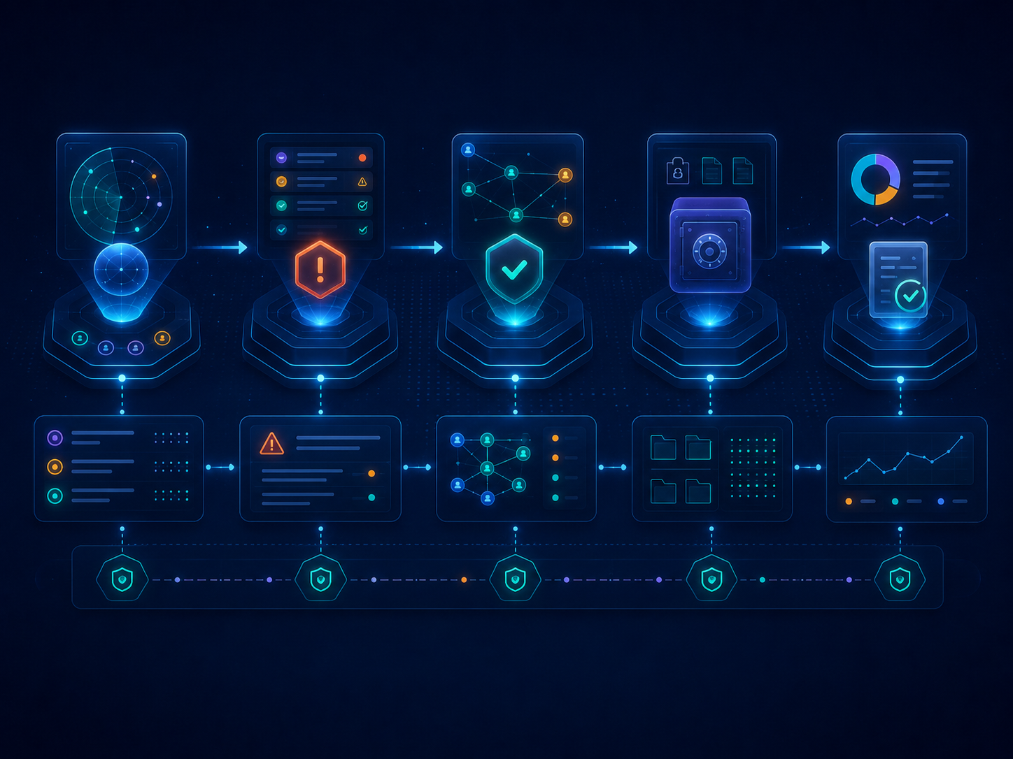 Framework-to-finding-to-evidence mapping in the Securitain Compliance Center